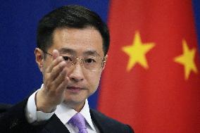 Chinese Foreign Ministry spokesman