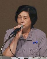 Ex-Japan abductee Soga calls for early gov't action