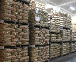 Japan's rice reserves