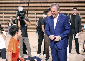 IPC head Parsons in Tokyo