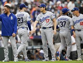 Baseball: Dodgers vs. Tigers
