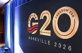 G20 finance meeting in North Carolina