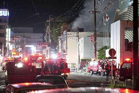 Large fire near Ise Jingu shrine
