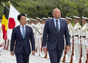 Japan-Belgium defense talks