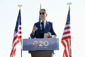 G20 finance meeting in U.S.