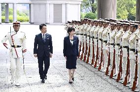 Japan PM Takaichi, defense minister Koizumi