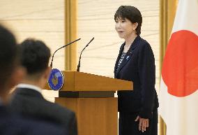 Japan PM Takaichi