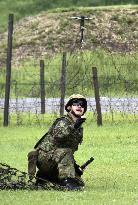 Japan-France forces' joint drill