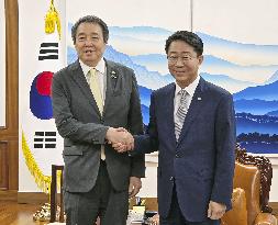 Japan ambassador to S. Korea visits assembly chief