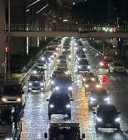Torrential rain hits central Japan