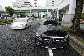Aftermath of torrential rain in central Japan