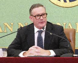 Australia's Ambassador to Japan holds a press conference