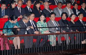 Crown princess Kiko at musical