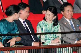 Crown princess Kiko at musical