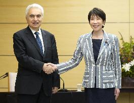 Japan PM meets with IEA head