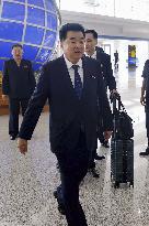 N. Korean sports minister off to Japan for Asian Games