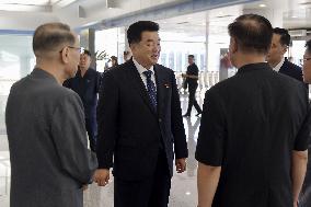 N. Korean sports minister off to Japan for Asian Games