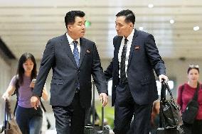 N. Korean sports minister off to Japan for Asian Games