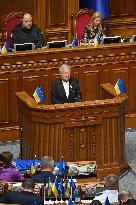 Japan lower house speaker in Ukrainian parliament