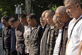 Chinese wartime forced laborers' families file lawsuit