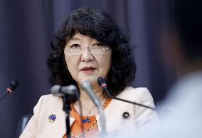 Japan Finance Minister Katayama