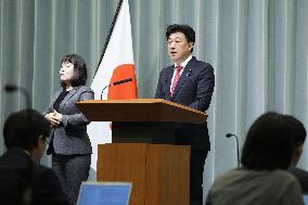 Japan PM reshuffles Cabinet