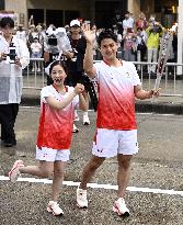 Aichi-Nagoya Asian Games: Torch relay