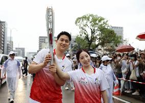 Aichi-Nagoya Asian Games: Torch relay