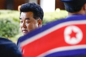 N. Korean sports minister arrives in Japan for Asian Games