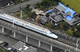 Kyushu Shinkansen resumes full-route service