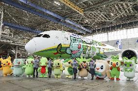 Pokemon-themed ANA plane