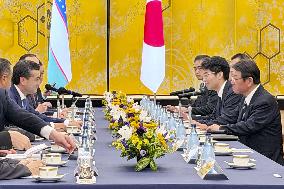 Japan-Uzbekistan talks