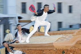 Float-pulling festival in Osaka Pref.