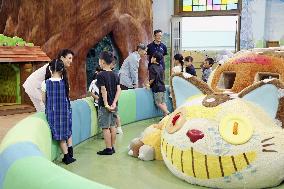 Emperor, empress visit Ghibli Park
