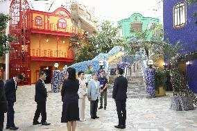 Emperor, empress visit Ghibli Park