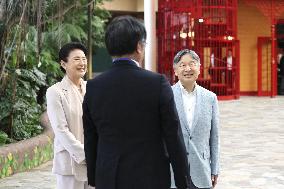 Emperor, empress visit Ghibli Park
