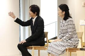Crown prince, crown princess visit base to back start-ups