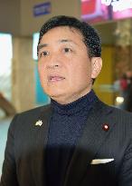 Japan opposition party leader Tamaki in Ukraine