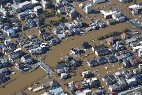 Aftermath of Typhoon Dujuan