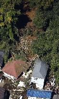 Aftermath of Typhoon Dujuan