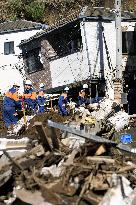 Aftermath of Typhoon Dujuan