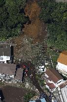 Aftermath of Typhoon Dujuan