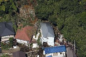 Aftermath of Typhoon Dujuan