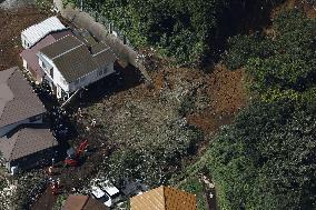 Aftermath of Typhoon Dujuan