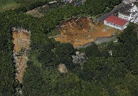 Aftermath of Typhoon Dujuan