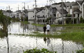 Aftermath of Typhoon Dujuan