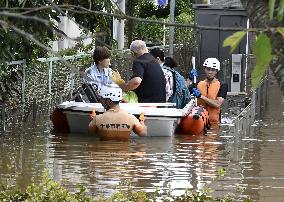 Aftermath of Typhoon Dujuan