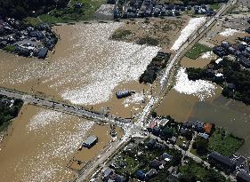 Aftermath of Typhoon Dujuan