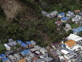 Aftermath of Typhoon Dujuan