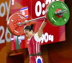 Aichi-Nagoya Asian Games: Weightlifting